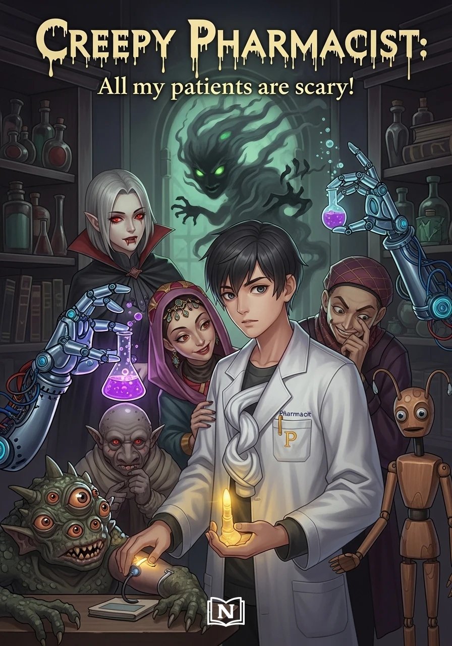 Creepy Pharmacist: All my patients are scary! Novel