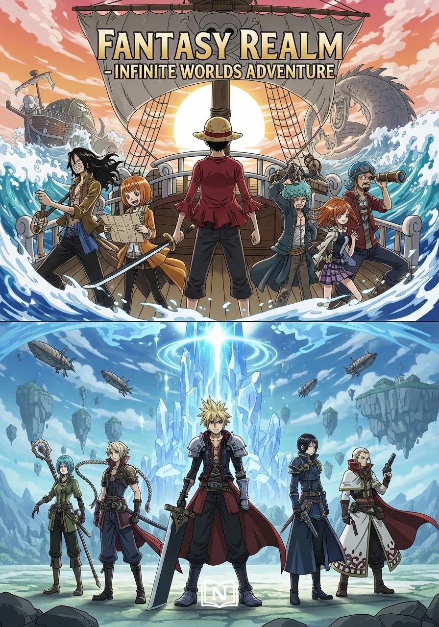 Fantasy Realm – Infinite Worlds Adventure Novel