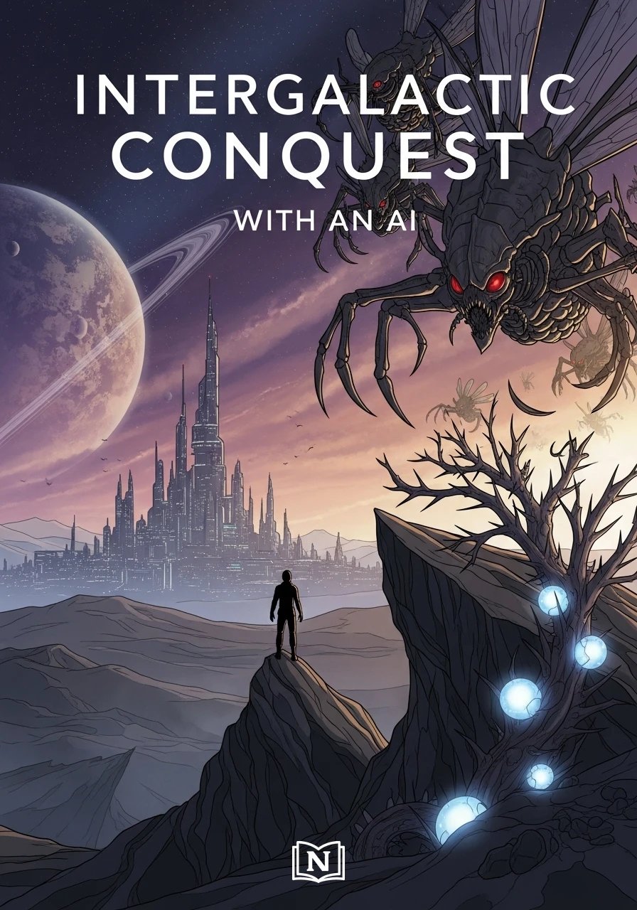 Intergalactic conquest with an AI Novel