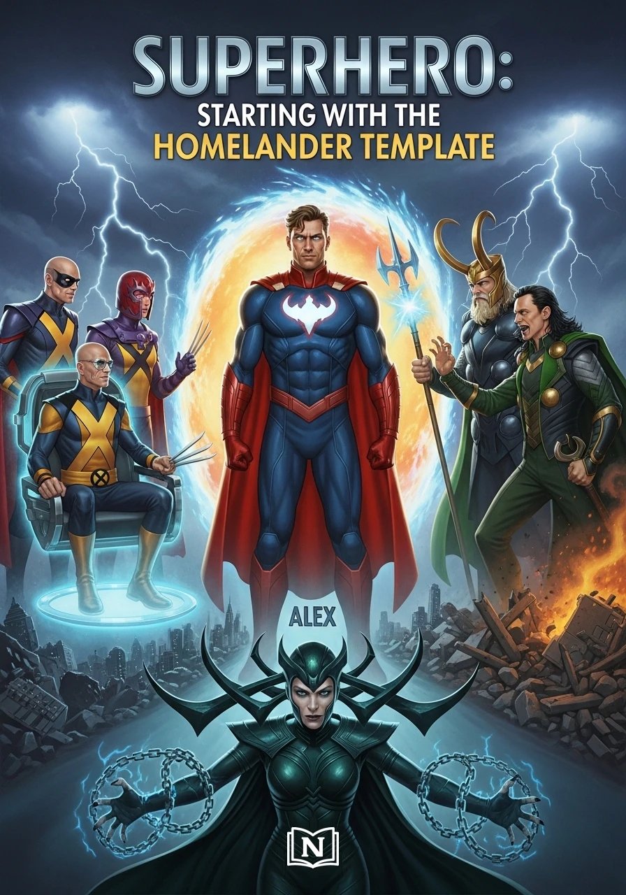 Marvel: Starting with the Homelander Template Novel