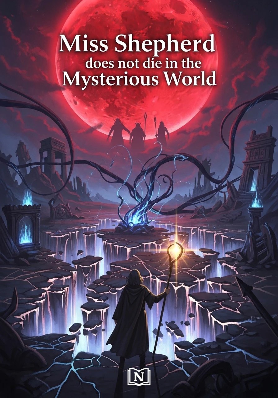 Miss Shepherd does not die in the Mysterious World Novel