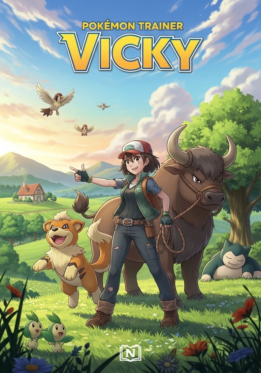 Pokemon Trainer Vicky Novel