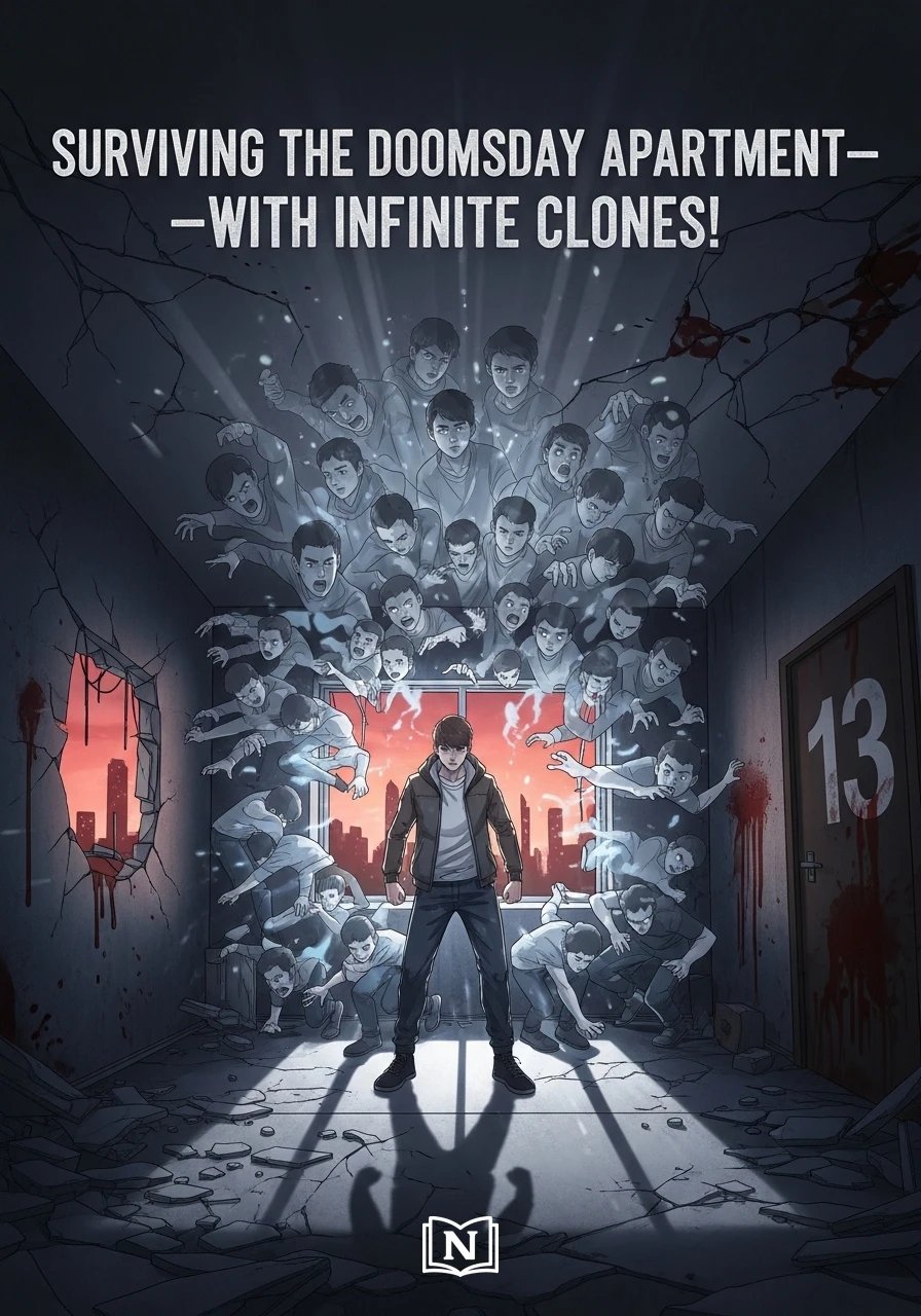 Surviving the Doomsday Apartment—With Infinite Clones! Novel