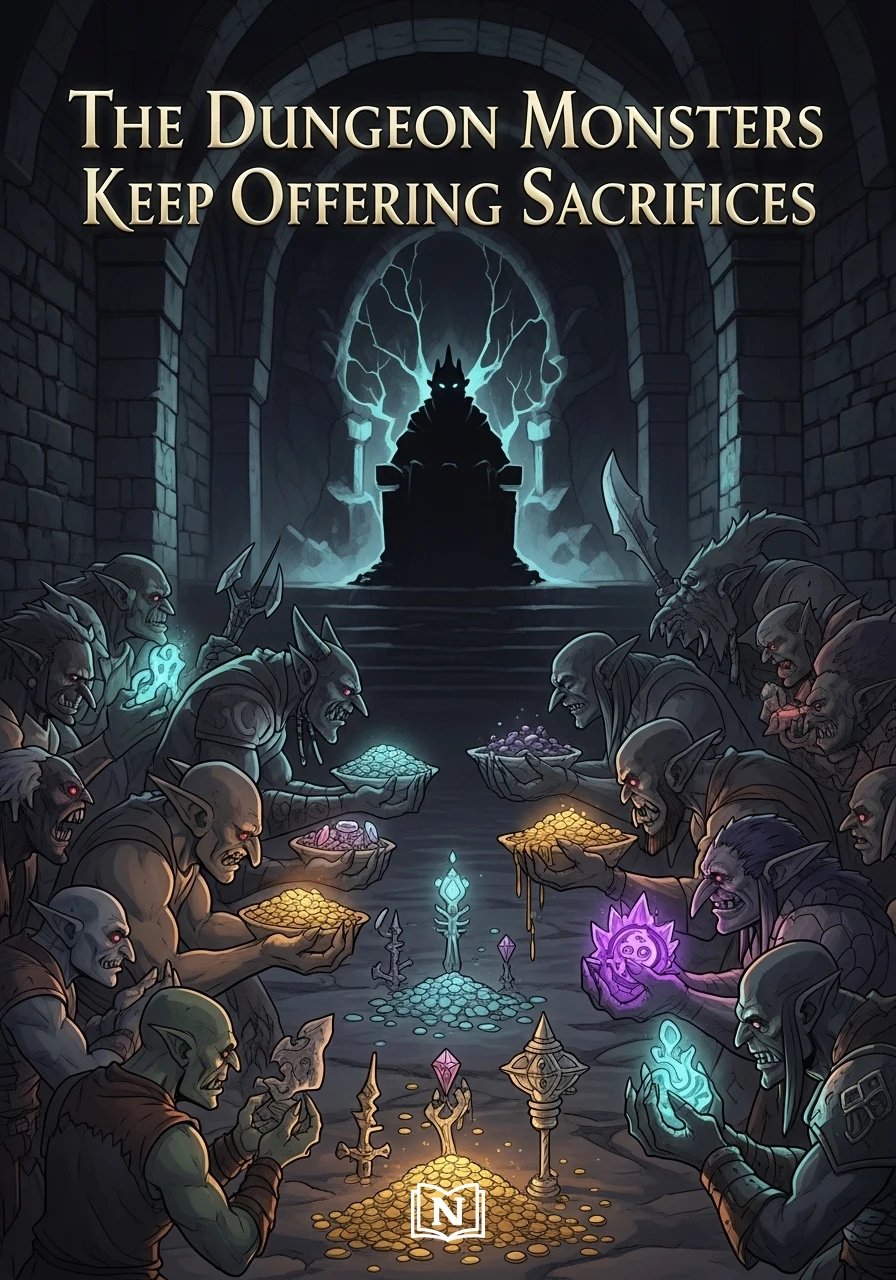 The Dungeon Monsters Keep Offering Sacrifices Novel