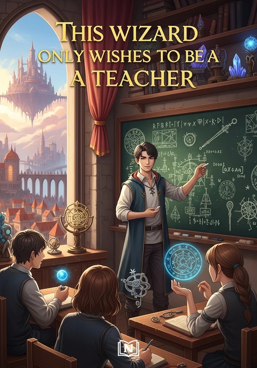 This wizard only wishes to be a teacher Novel